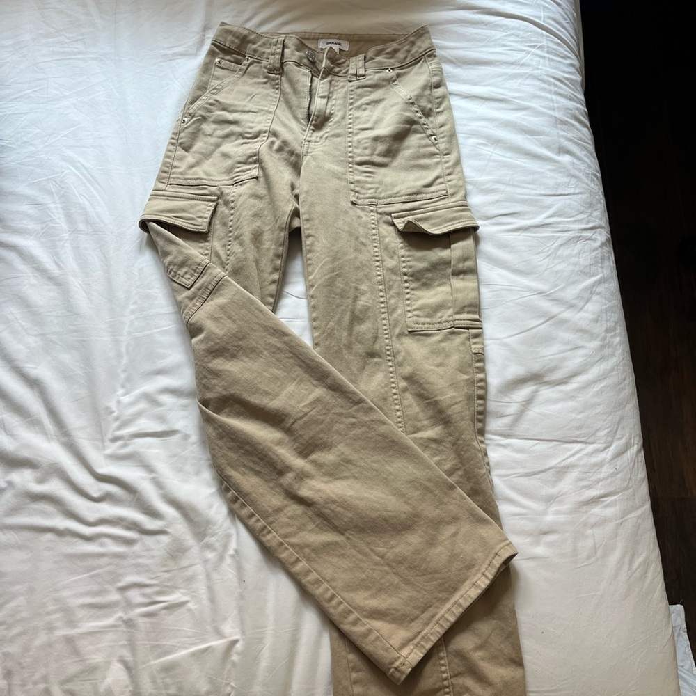 Garage Men's Cargo Pants in Khaki Tan